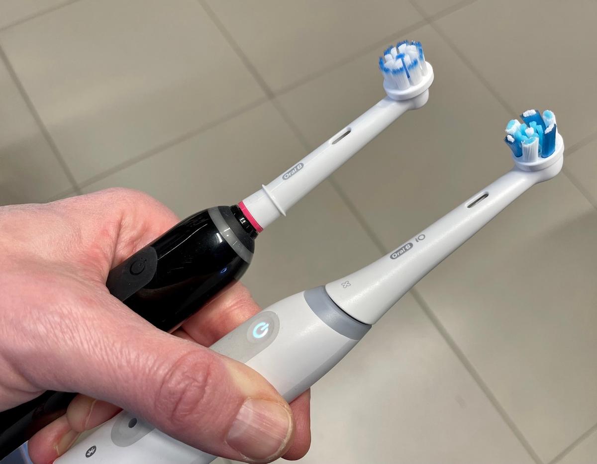 Oral-B 3000 i jämförelse med IO-serien